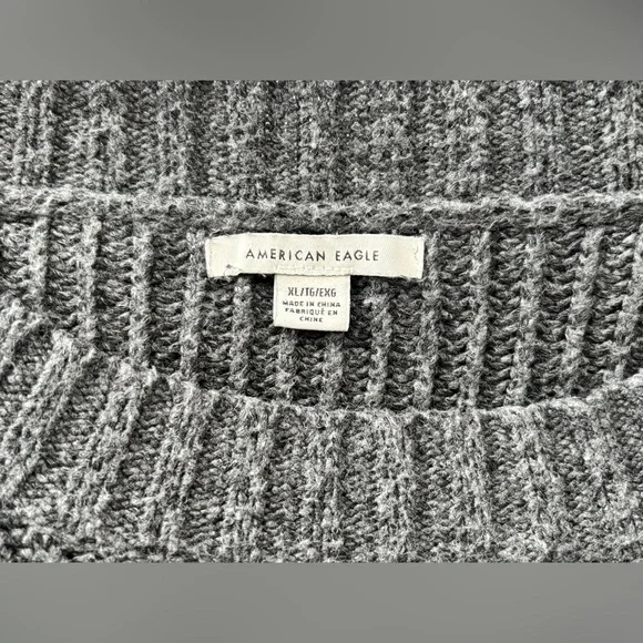 American Eagle AE Oversized Striped Sweater Size XL XXL 1X 2X - Picture 12 of 12